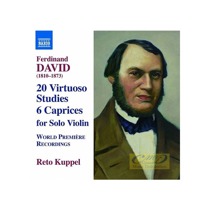David: 20 Virtuoso Studies for solo violin; 6 Caprices for solo violin