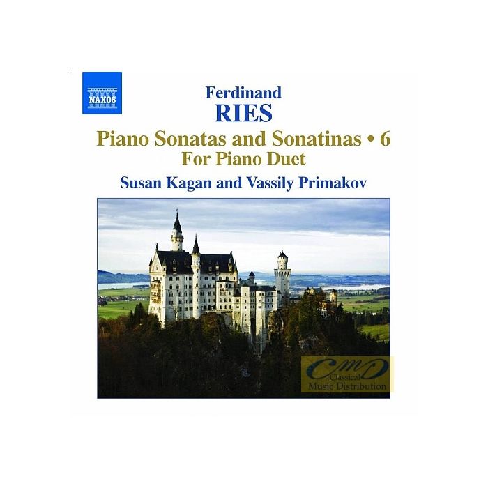 Ries: Piano Sonatas and Sonatinas Vol. 6 - For Piano Duet