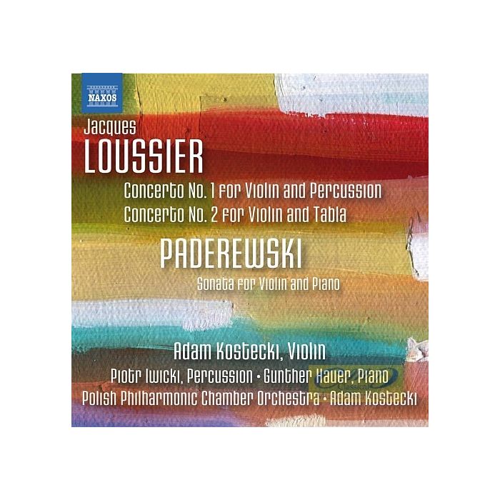 Loussier: Violin Concertos, Paderewski: Sonata Violin & Piano