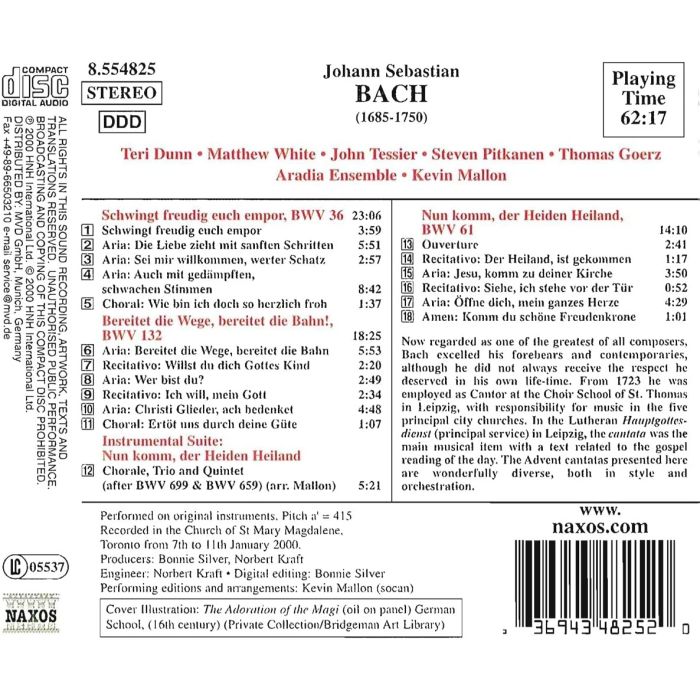 BACH: Christmas Cantatas - slide-1