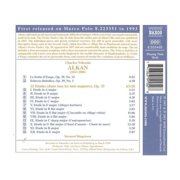 ALKAN: 12 Etudes, Op. 35; Le Festin d'Esope; Scherzo Diabolico - slide-1