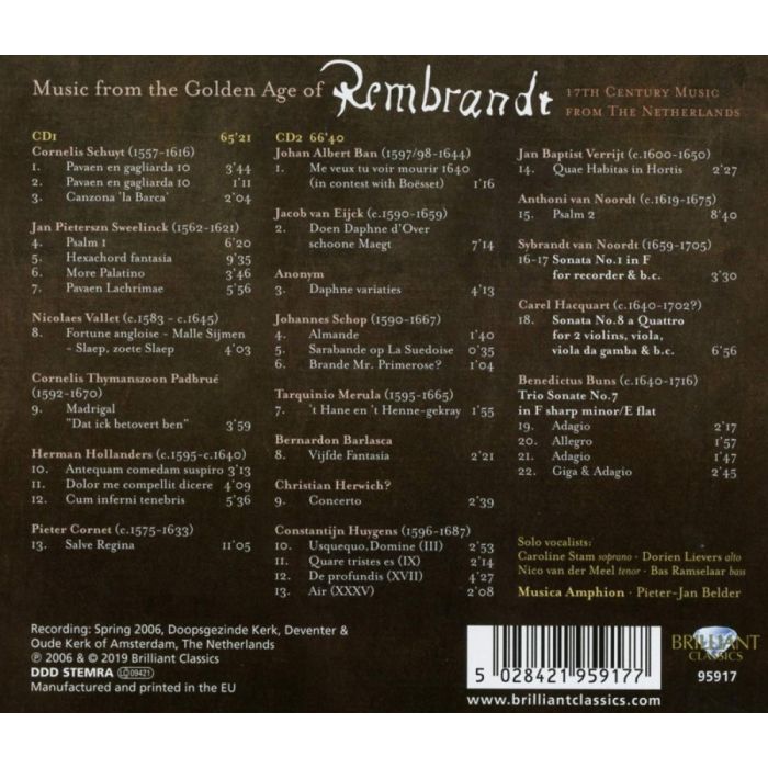 Music from the Golden Age of Rembrandt - slide-1