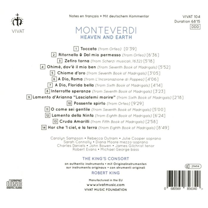 Monteverdi: Heaven and Earth - slide-1