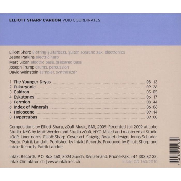 Elliot Sharp:Void Coordinates - slide-1