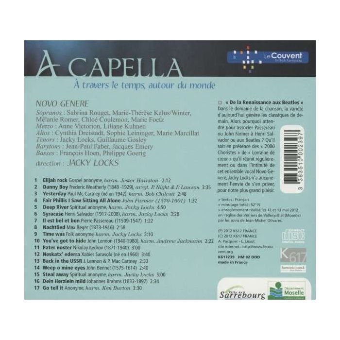 Novo Genere - A Capella - slide-1