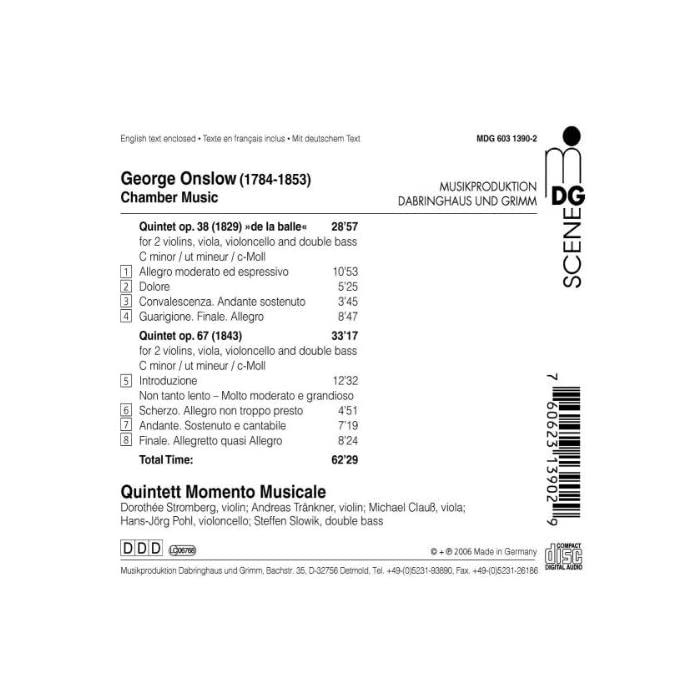 Onslow: String quartets vol. 3 - slide-1