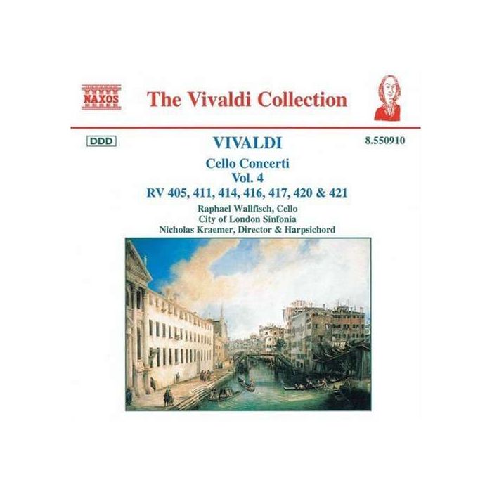 VIVALDI: Cello Concerti RV 405, 411