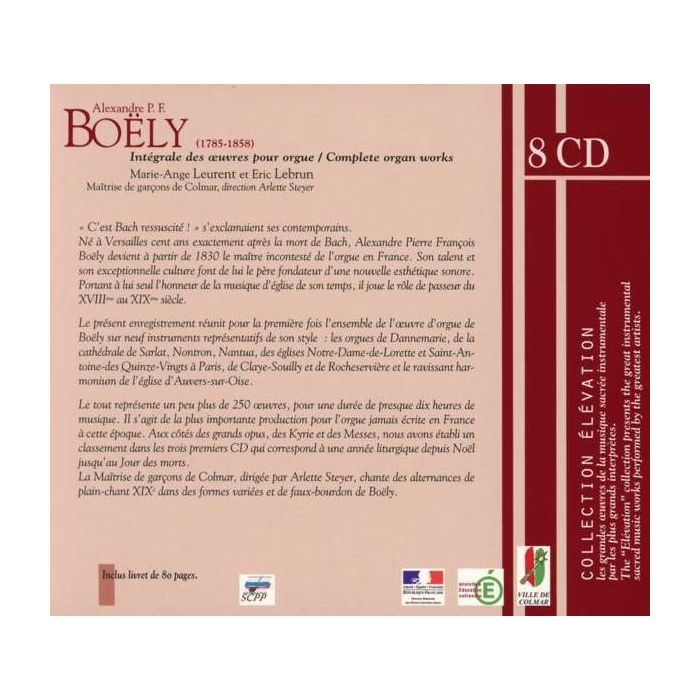 Boëly: Pange lingua, Complete Organ Works - slide-1