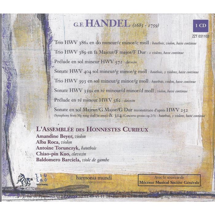 Handel: Sonates in Several Parts - slide-1
