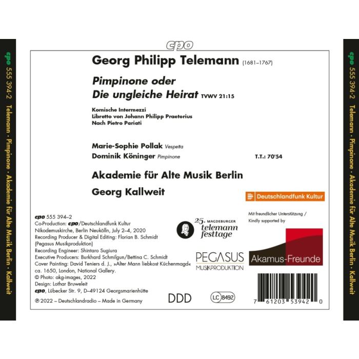 Telemann: Pimpinone - slide-1