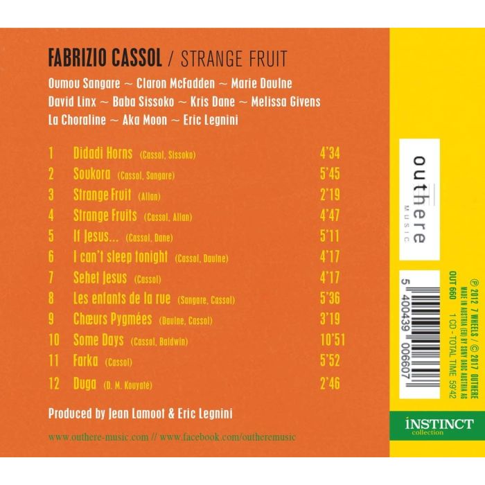 Cassol, Fabrizio: Strange Fruit - slide-1