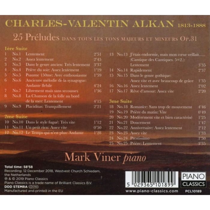 Alkan: 25 Préludes - slide-1