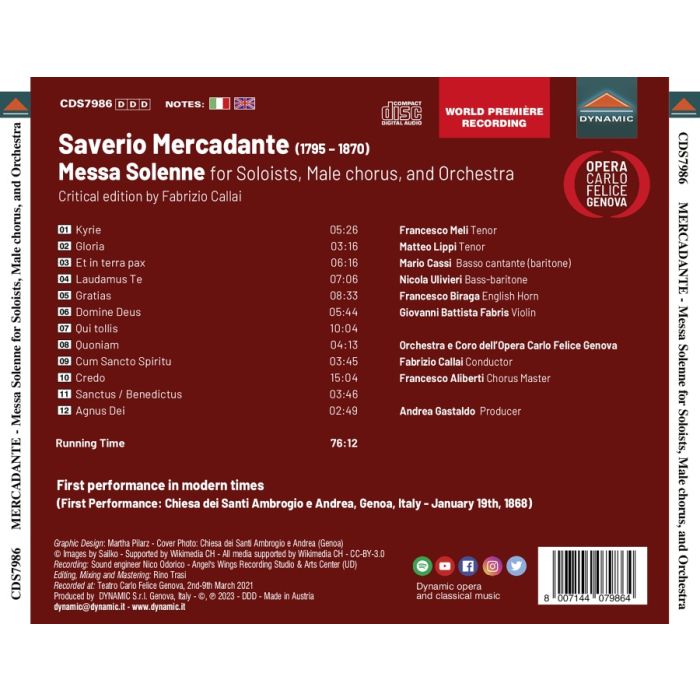 Mercadante: Messa Solenne - slide-1