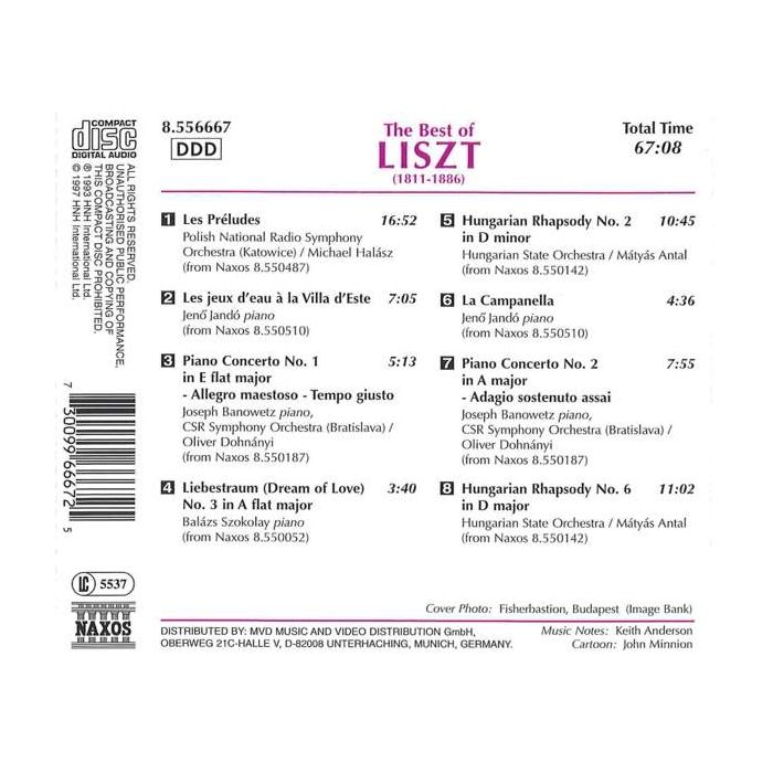 THE BEST OF LISZT - slide-1