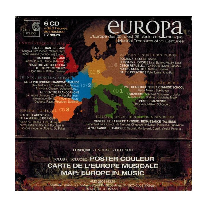 Europa - Treasures of European Music - slide-1