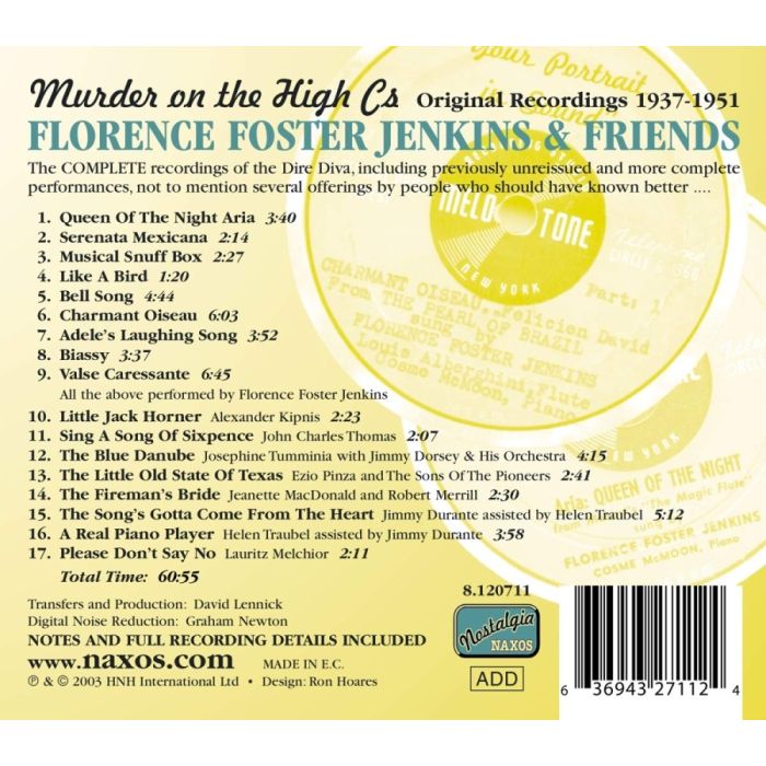 Jenkins, Florence Foster: Murder on the High Cs - slide-1