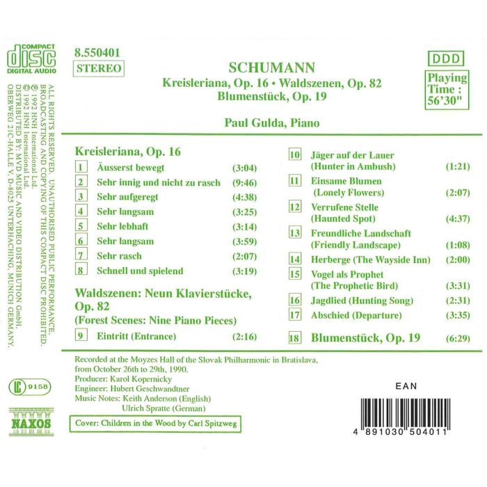 Schumann: Kreisleriana- Walds - slide-1