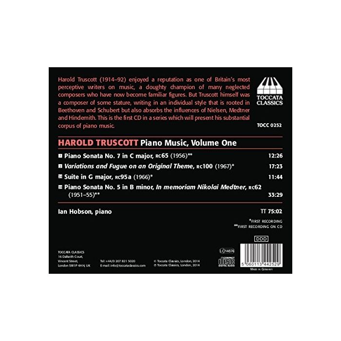 Truscott: Piano Music Vol. 1 - slide-1
