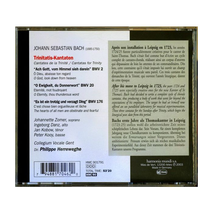 Bach: O Ewigkeit, du Donnerwort – kantaty - slide-1