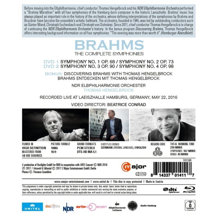 Brahms: Symphonies Nos. 1 - 4 - slide-1