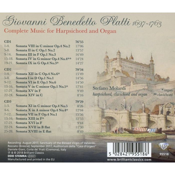 Platti: Complete Music for Harpsichord and Organ - slide-1