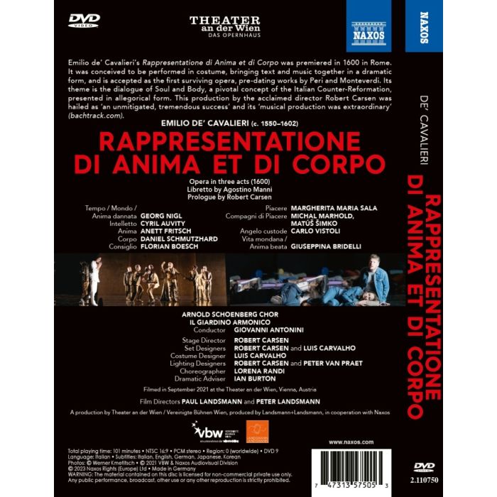 Cavalieri: Rappresentatione di Anima et di Corpo - slide-1