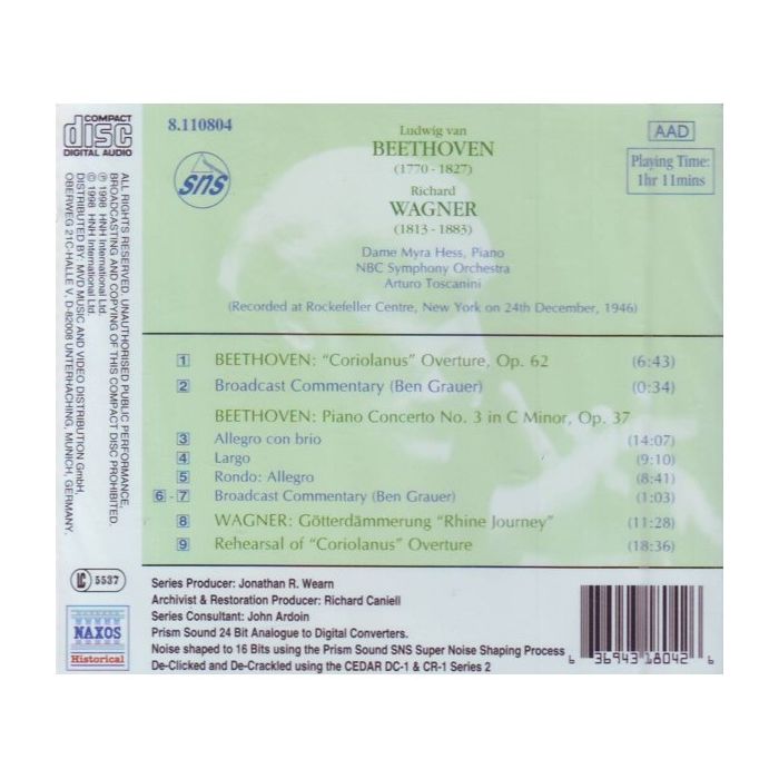 BEETHOVEN: Piano Concerto Nos. 3 - slide-1