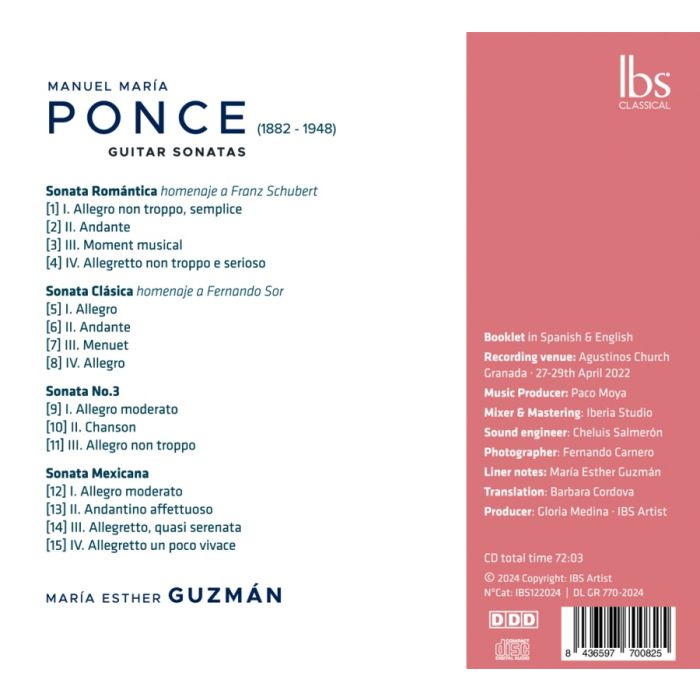 Ponce: Guitar Sonatas - slide-1