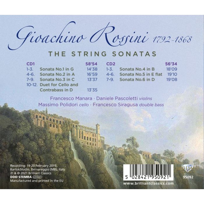 Rossini: The String Sonatas - slide-1