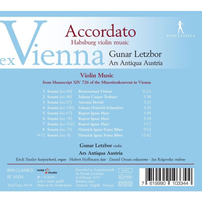 Ex Vienna Vol. 3 - Accordato; Habsburg Violin Music - slide-1
