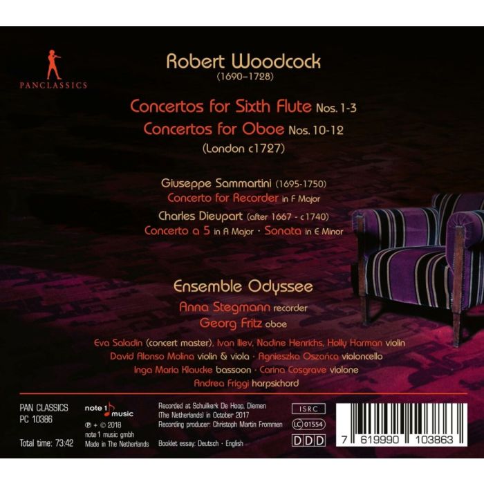 Woodcock: Concertos for Recorder & Oboe - slide-1