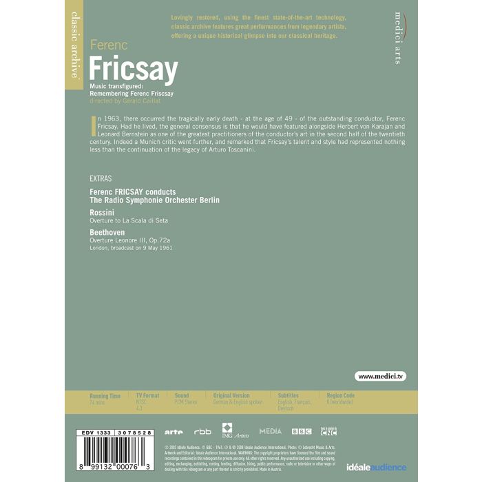 Classic Archive: Music Transfigured: Remembering Ferenc Fricsay - slide-1
