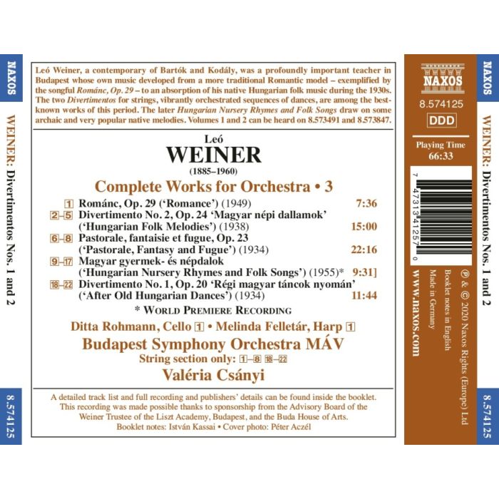 Weiner: Divertimentos Nos. 1 and 2 - slide-1