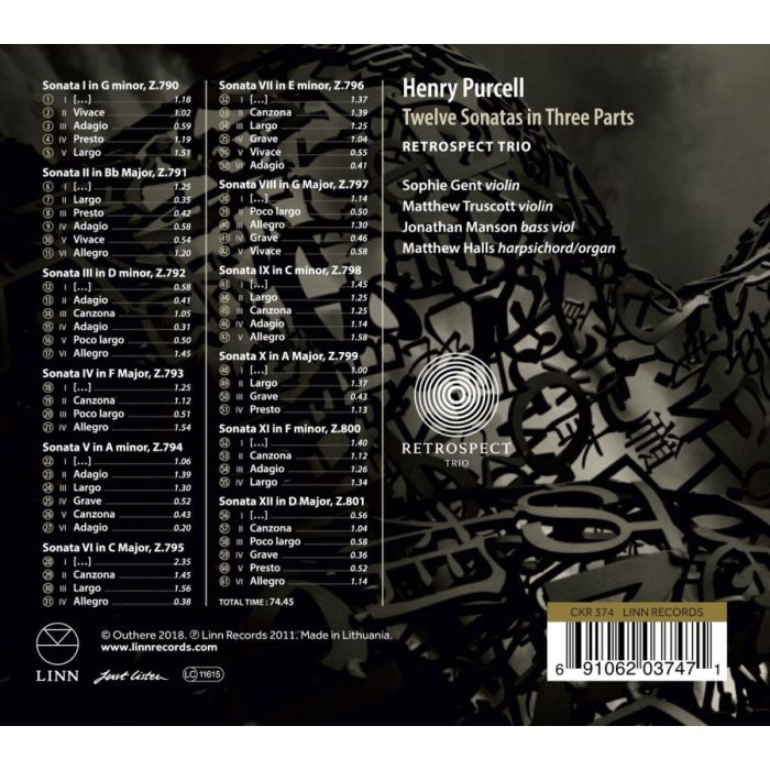 Purcell: Twelve Sonatas in Three Parts - slide-1