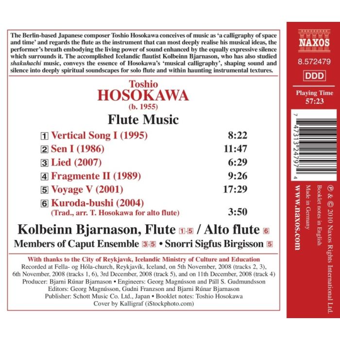 HOSOKAWA: Flute Music - slide-1