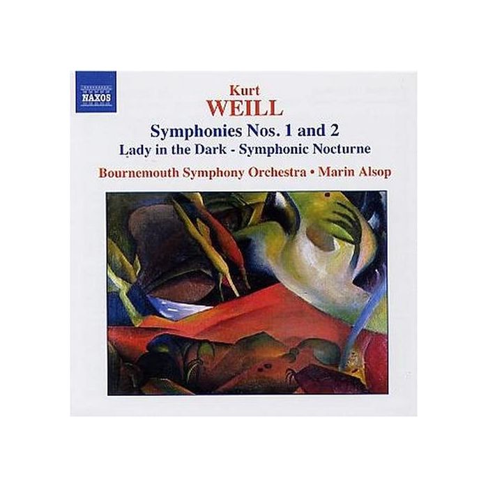 WEILL: Symphonies Nos. 1 and 2; Lady in the Dark - Symphonic Nocturne