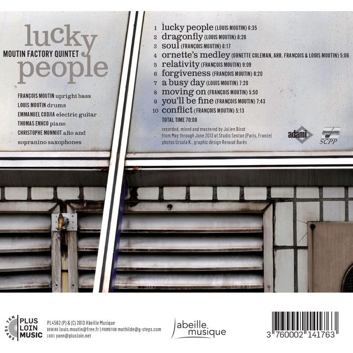 Moutin Factory Quintet: Lucky People - slide-1