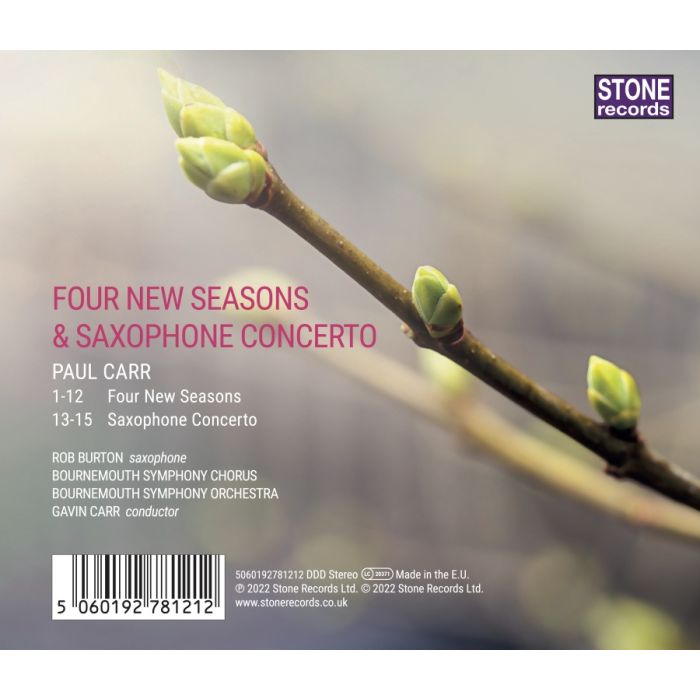 Carr: Four New Seasons & Saxophone Concerto - slide-1