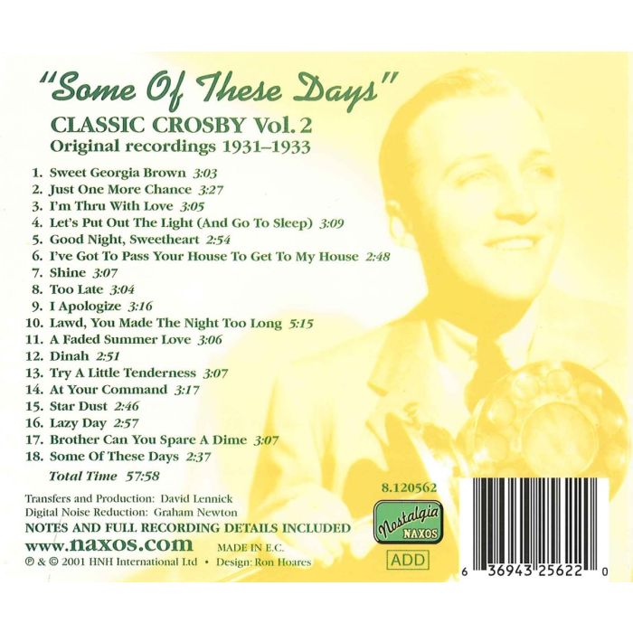 CROSBY BING.: Classic Crosby vol. 2 - slide-1