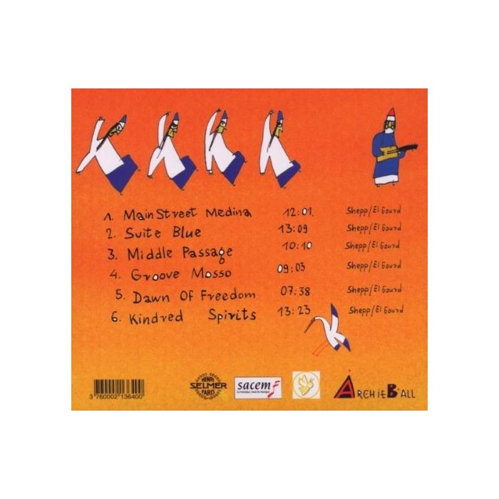 Archie Shepp Quartet & Dar Gnawa from Tanger: Kindred Spirits vol. 1 - slide-1