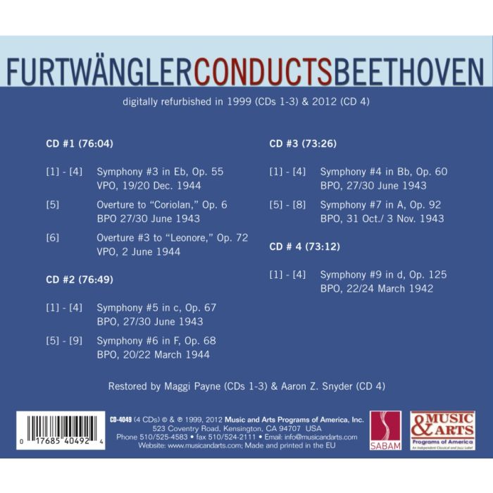 Furtwängler conducts Beethoven - slide-1