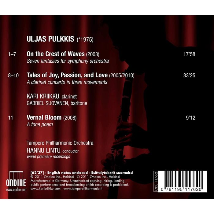 Pulkkis: On The Crest Of Waves, Tales Of Joy Passion And Love - slide-1