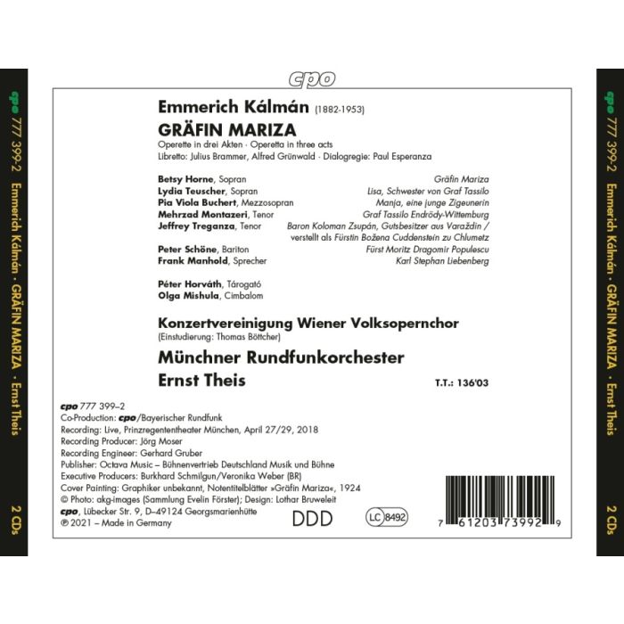 Kálmán: Gräfin Mariza - slide-1