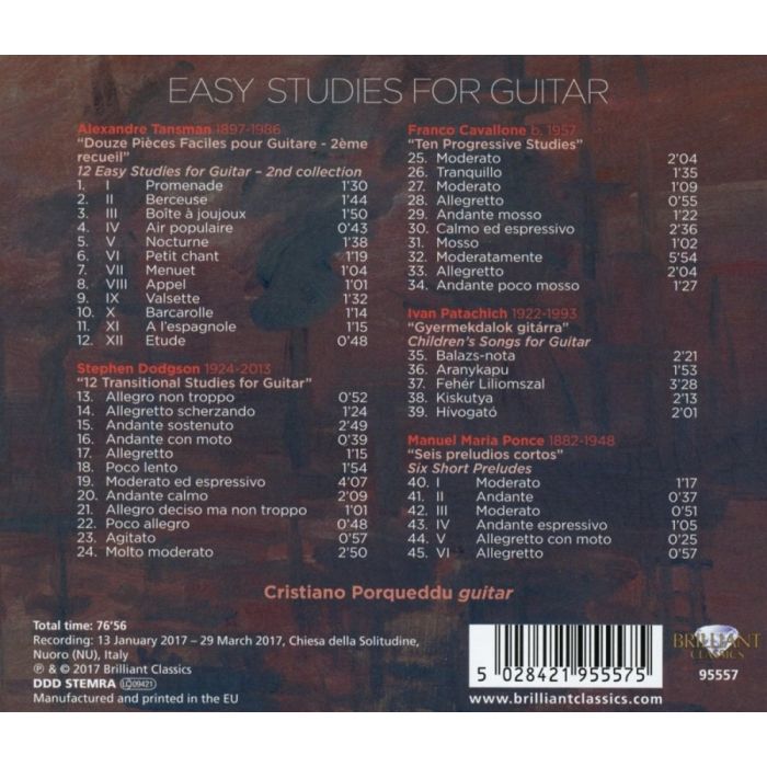 Easy Studies for Guitar Volume 2 - slide-1