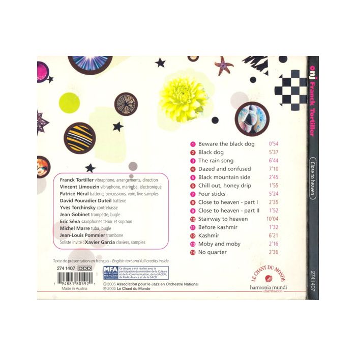 ONJazz / Franck Tortiller ‎– Close To Heaven - slide-1