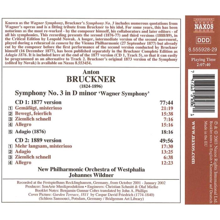 BRUCKNER: Symphony No.3 - slide-1