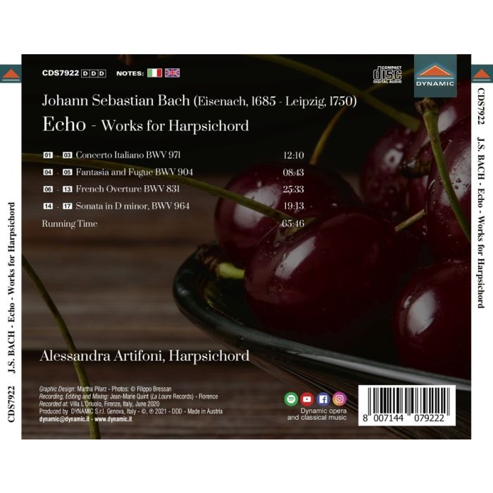Bach: Echo - Harpsichord Works - slide-1