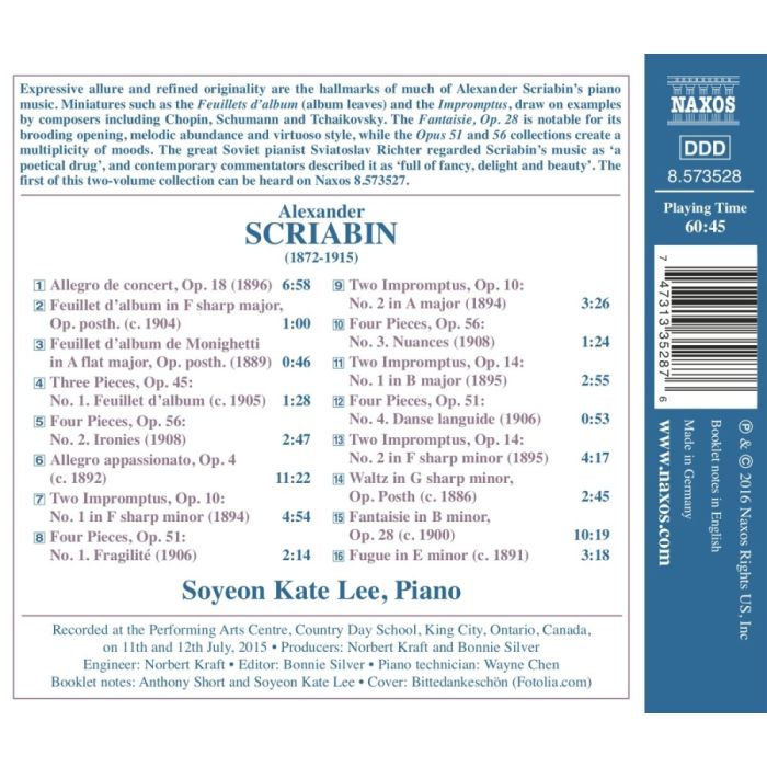 Scriabin: Piano Music Vol. 2 - slide-1