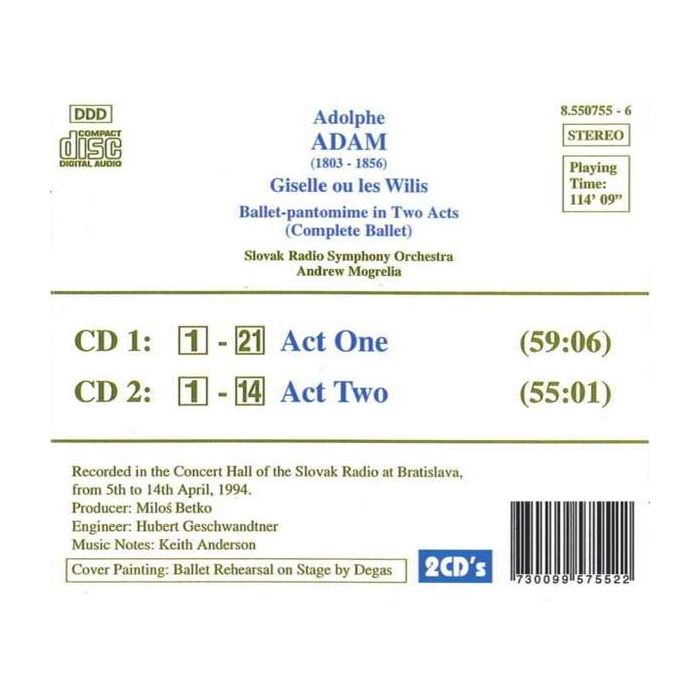 ADAM: Giselle (Complete Ballet) - slide-1