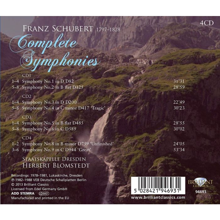 Schubert: Complete Symphonies - slide-1